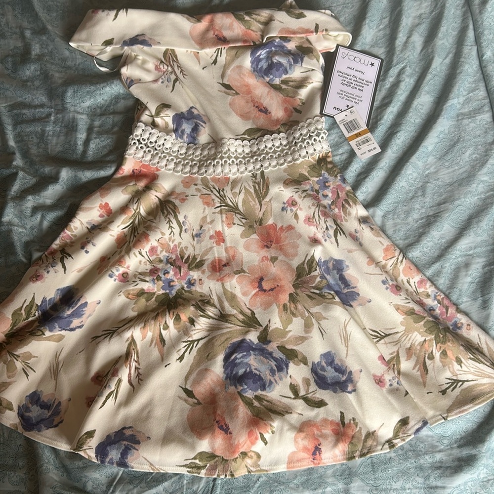 Floral dress juniors size 3/4
